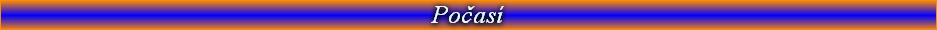 Počasí